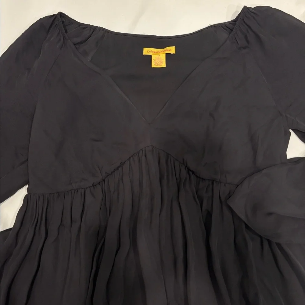 Catherine Malandrino Black Silk Dress - Picture 11 of 15
